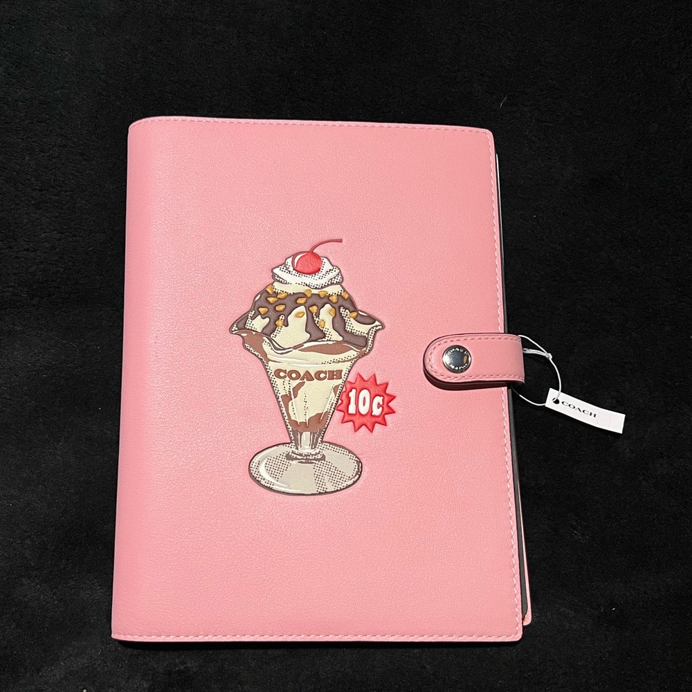 Coach Sundae Notebook